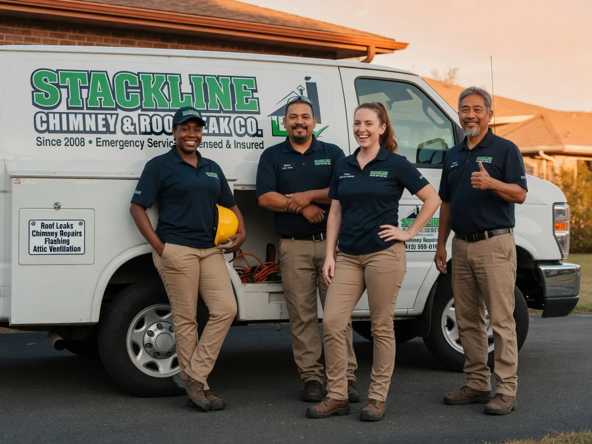 Chimney flashing repair company in Williamston, MI